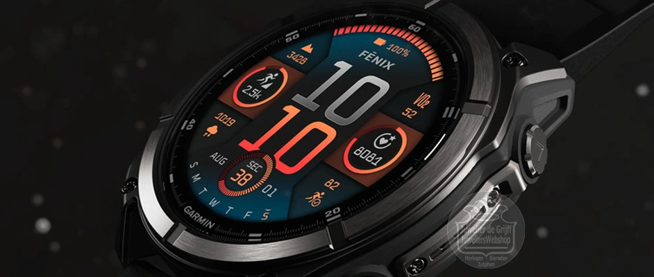 Smartwatch Garmin Fenix 8 display