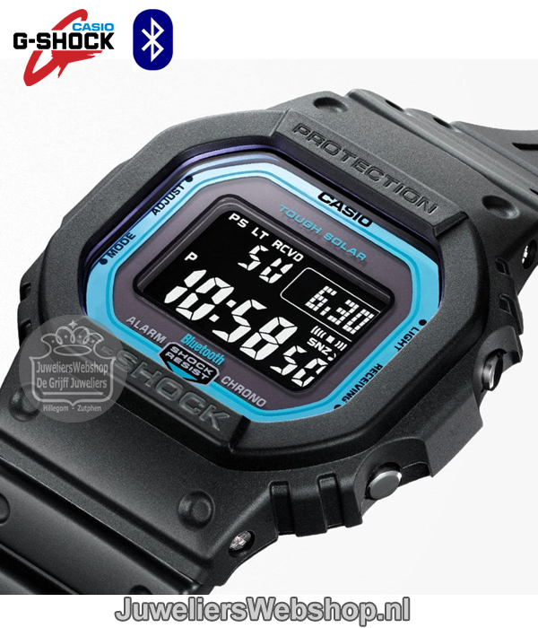 Casio G Shock Gw B5600 2er Bluetooth G Shock Tough Solar Horloge Zwart