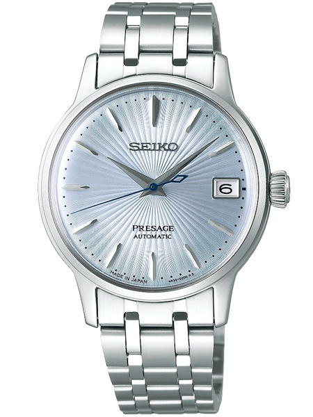Sociaal vangst vertrouwen Seiko SRP841J1 Presage Dames Horloge blauw met automatisch uurwerk.