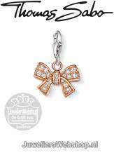 Thomas Sabo Bedel 0898-416-14 Bow Charm Rose