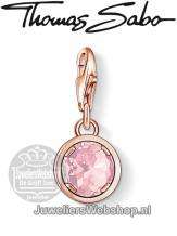 Thomas Sabo Bedel 1012-536-12 Rose quartz Pendant Charm Rose