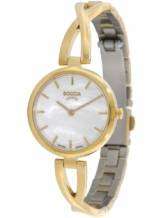 Boccia 3239-03 horloge dames titanium goudkleurig