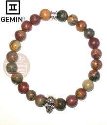 Gemini armband Skull Terra Medium