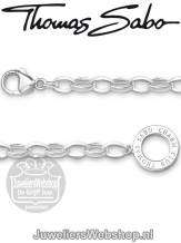 Thomas Sabo Ketting X0199-001-12-L60 Zilver 60cm