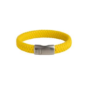 Aze Jewels Iron Jack Yellow Armband 19,5 cm AZ-BL005-L-195