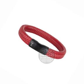 Aze Jewels Iron John Red-on-Black Armband AZ-BL007-D-210