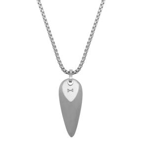 Aze Jewels Necklace Triangle - Inox Collier 60+10cm AZ-NL003-A-070