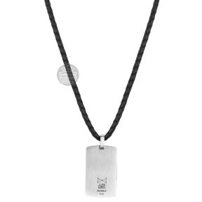 Aze Jewels Necklace Leather Identity II - AZ-NL009-A-050