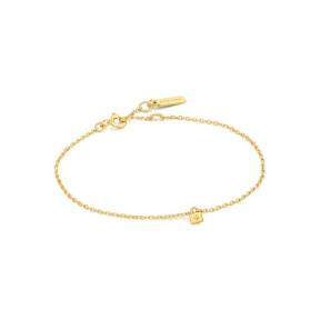 Ania Haie B032-02G Under Lock And Key Armband Gold Plated