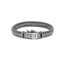 Buddha to Buddha Black Rhodium Shine Silver Ben Junior armband J070BR-SS