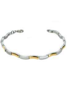 boccia damesarmband 0370-02 titanium bicolor