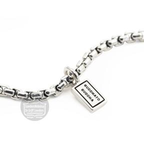 buddha to buddha necklace 861 Venetian silver