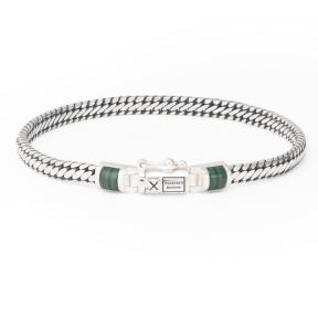 buddha to buddha J101MA Ben Mini Malachite armband