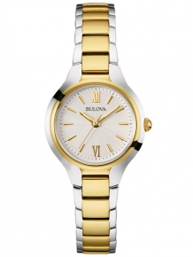 Bulova Classic 98L217 Dames Horloge Bicolor