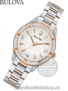 Bulova Sutton Classic 98R281 Horloge met Diamant