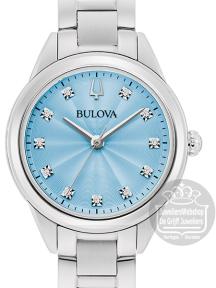 Bulova Sutton Classic 96P250 Horloge met Diamant