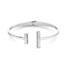 Calvin Klein CK Minimal Linear armband CJ35000160 Zilver