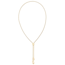 Calvin Klein CK Sculptured Drops collier CJ35000087 Goud