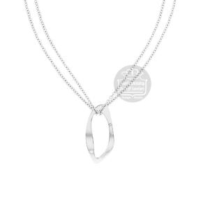 Calvin Klein Harmonious Connection Collier CJ35000685 staal