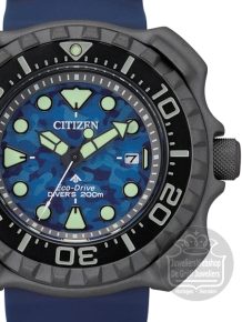 Citizen BN0227-09L horloge Eco-Drive Titanium Blauw