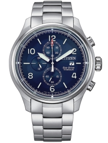 citizen CA0810-88L chrono herenhorloge titanium zwart