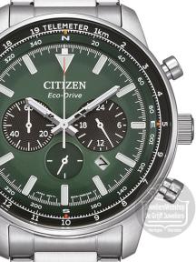 Citizen CA4500-91X chrono horloge heren groen