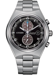 citizen CA7090-87E chrono herenhorloge titanium zwart