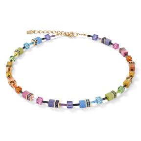 Coeur de Lion Collier 2838/10-1573 Multicolour Regenboog Goud