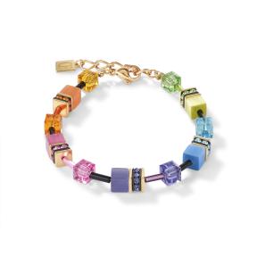 Coeur de Lion Armband 2838/30-1573 Multicolour Regenboog Goud