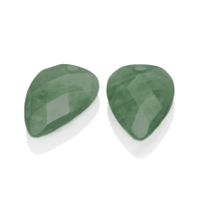 Sparkling Jewels Eardrops Earring Editions Green Aventurine Blossom EAGEM29-BS