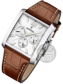 festina On the Square chronograaf horloge F20636-1