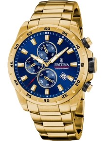 festina chronograaf horloge F20541-2 heren goud