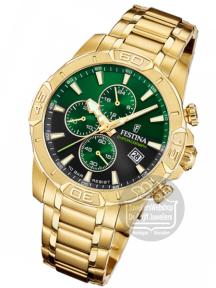 festina timeless chronograaf horloge F20705-6