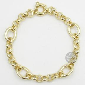 Fjory Gouden Jasseron Armband 40-J07T19