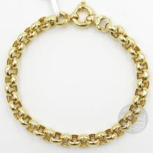 Fjory Gouden Jasseron Armband 40-J0821