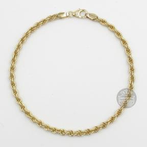 Fjory Gouden Koord Armband 40-K0319