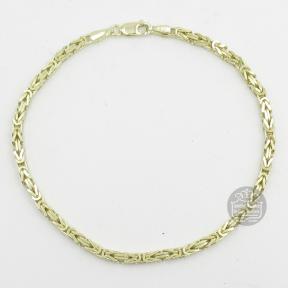 Fjory Gouden Koningsschakel Armband 40-KON02519