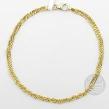 Fjory Gouden Singapore Armband 40-SIN0319