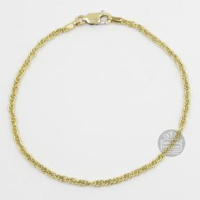 Fjory Gouden Singapore Armband 40-SK0219