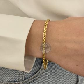 Fjory Gouden Spiga Armband 40-SPI0319