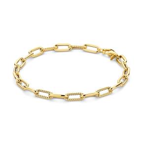 Jackie Gold Picasso Box Link Bracelet JKB23.304