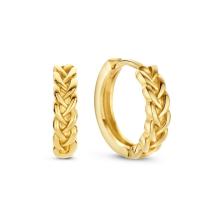 Jackie Gold Petit Sablon Hoops JKE23.264