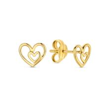 Jackie Gold I Heart London Studs JKE23.358