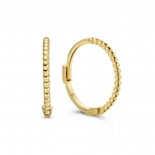 Jackie Gold Mini Dots Hoops JKE20.038