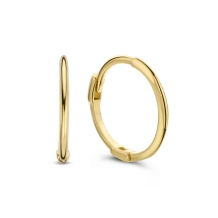 Jackie Gold Mini Plain Hoops JKE20.039