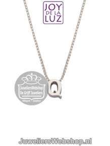 Joy de la Luz Si-Q initials ketting met hanger Q