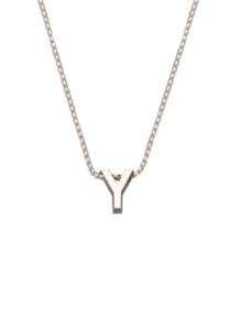 initials letter Y collier Joy de la Luz Si-Y