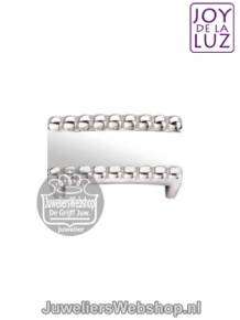 JOY de la LUZ Slide JS103 Bubbly Bar Silver