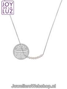 joy de la luz ketting met witte parels jln053-42