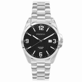 Prisma Herenhorloge P1146 Stainless Steel Zwart